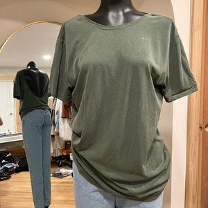 American Apparel Open Back Tee